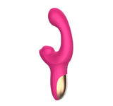 Sweet Dreams Tango Tapping Clitoral Vibrator Red in vibrant pink, designed for versatile pleasure experiences.