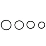 Sportsheets Rubber O-Ring 4-Pack Black