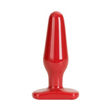 Red Boy Butt Plug - Medium Red