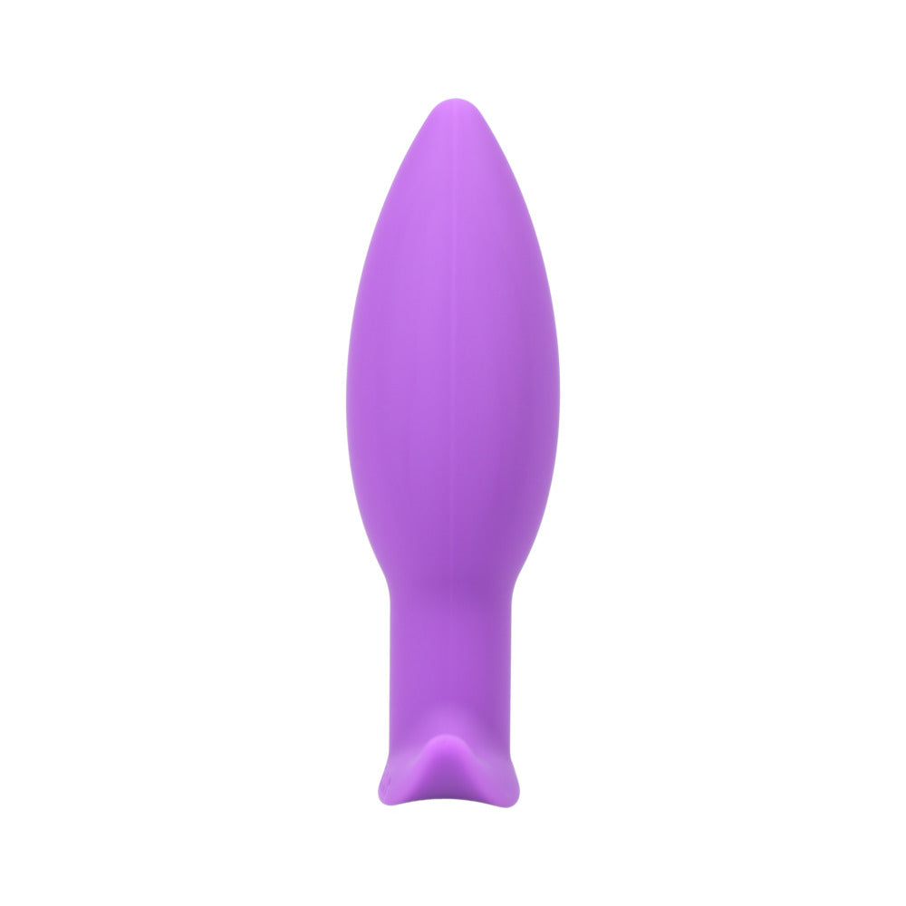 Tantus Neo Butt Plug Lilac Bulk with smooth tapered design and curved base for comfort and fun.