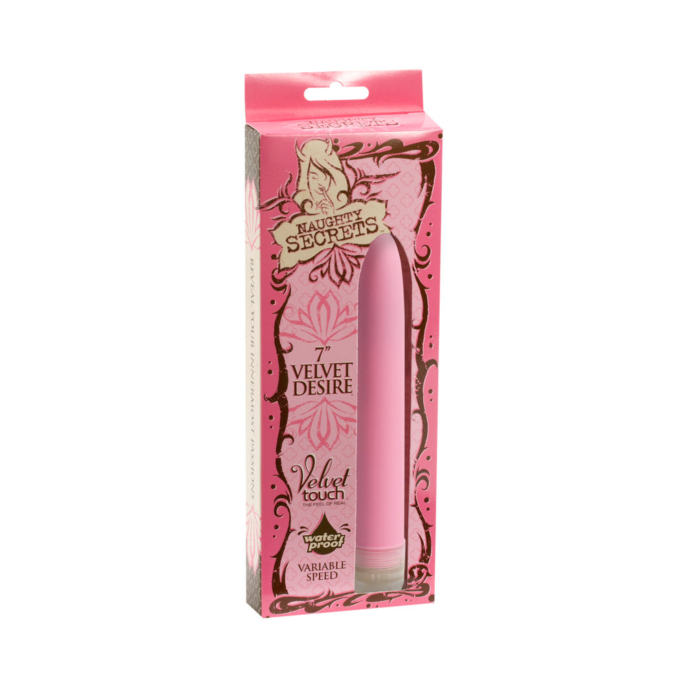 Naughty Secrets Velvet Desire 7 inches (Pink)