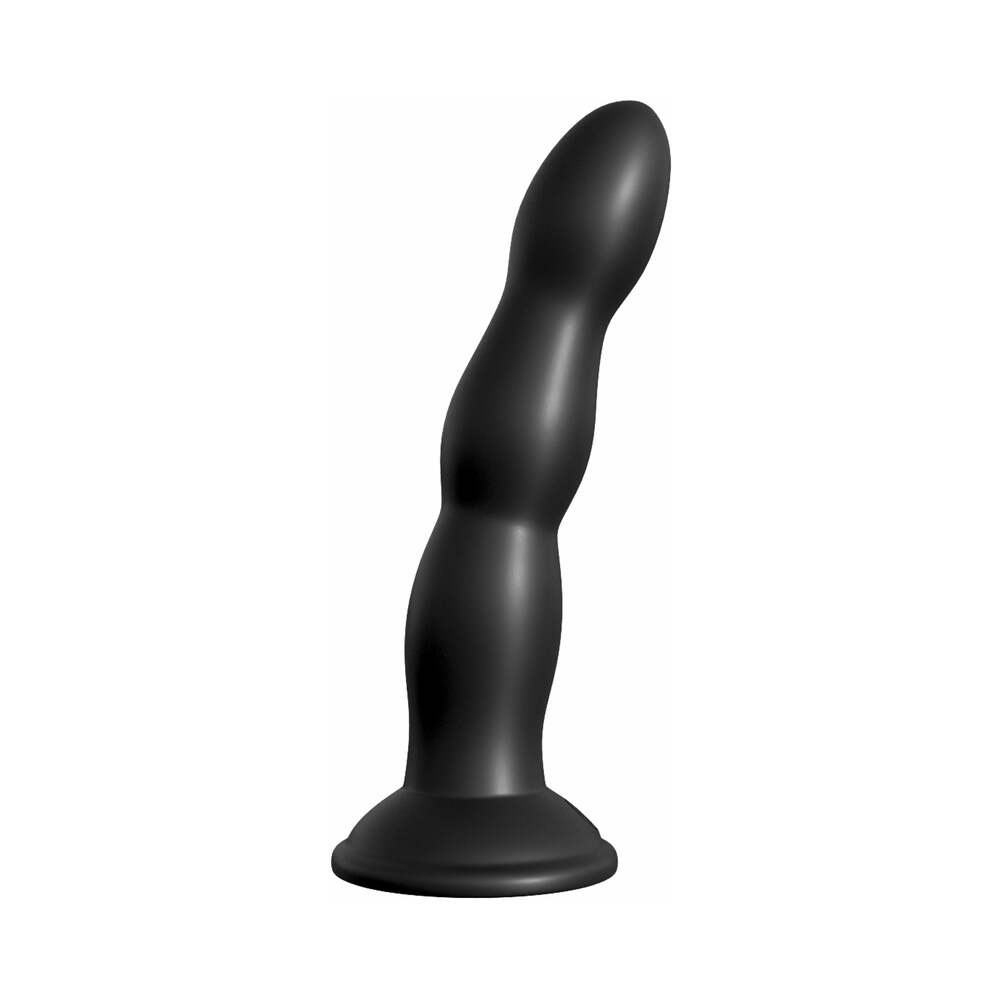 Fetish Fantasy Series 6-Piece Vibrating Strap-On Set With 6.5 inches Dildo Pink/Black