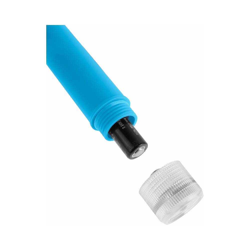 Neon Luv Touch Vibe Waterproof Slimline Vibrator Blue