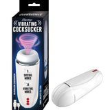 Nasstoys Vibrating Cocksucker Masturbator White with 5 sucking modes and 10 vibrating modes.
