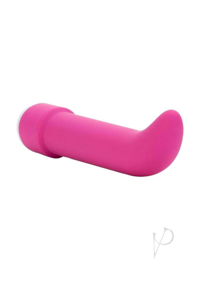 Classic Chic Mini G G-Spot Vibrator Pink, velvety-soft compact massager for targeted stimulation.