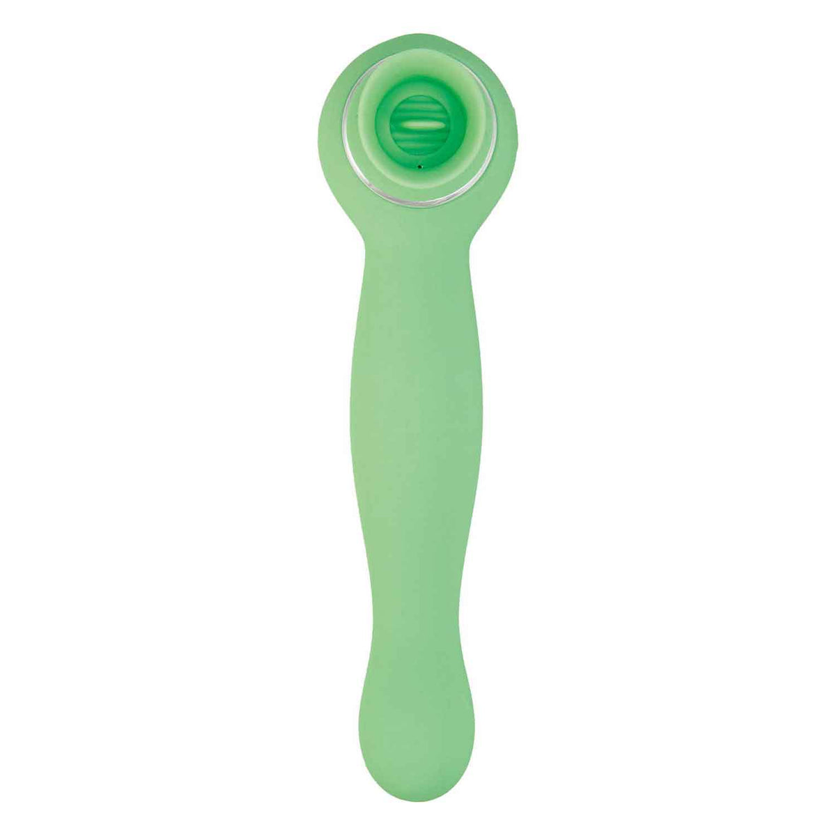 Nasstoys Blaze Lucious Licker Vibe Mint in mint green silicone, featuring a dual-ended design for versatile stimulation.