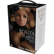Fuck Friends Rosita Suave Swinger Series Doll packaging featuring a realistic face and standing pose.
