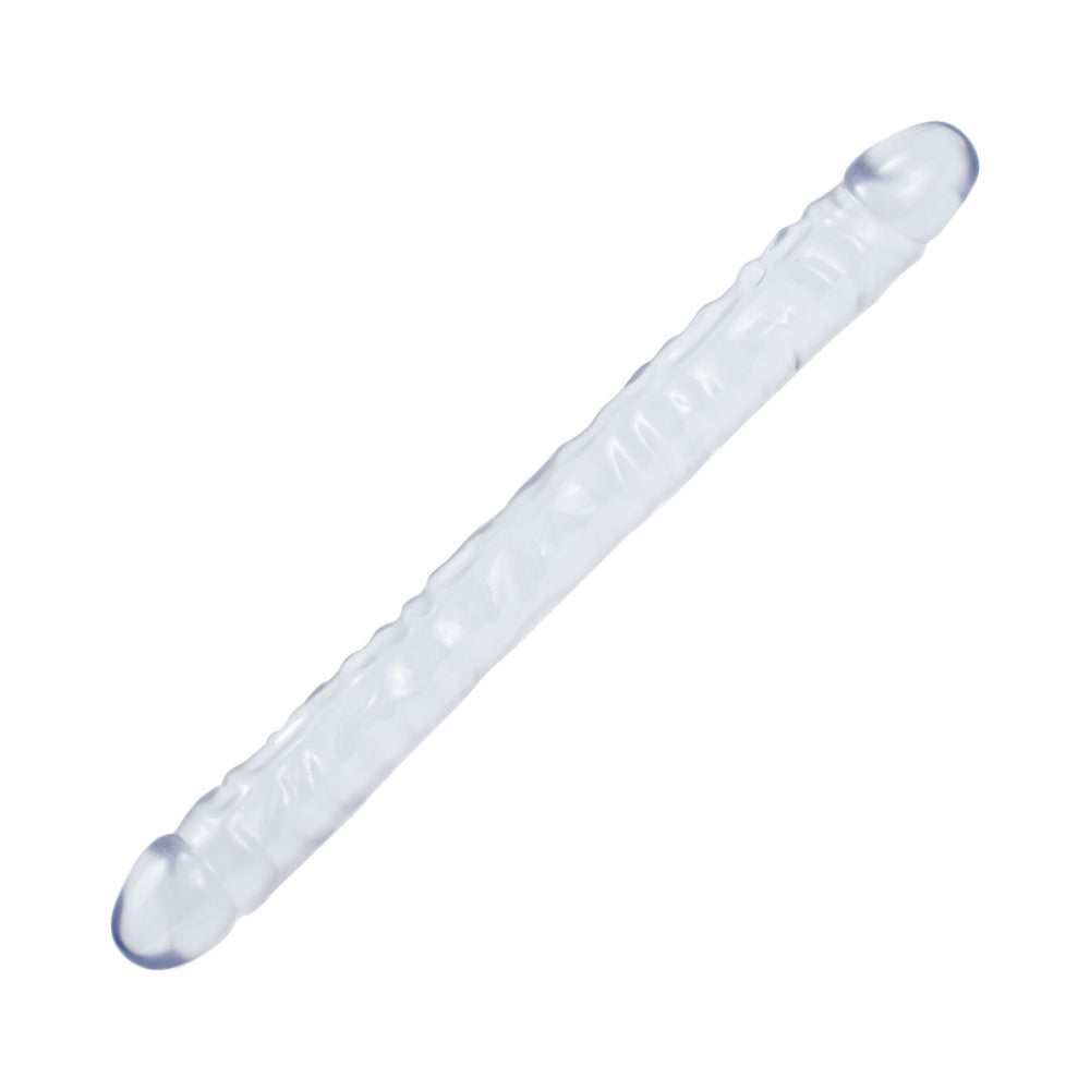 Crystal Jellies - Double Dong Clear 18 inches