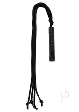 Fetish Fantasy Series First Time Fantasy Kit Black includes an elegant black whip for playful bondage exploration.
