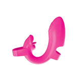 Desire Finger Massager Dual Motor Pink, USB rechargeable massager with dual motors and textured tip for targeted stimulation.