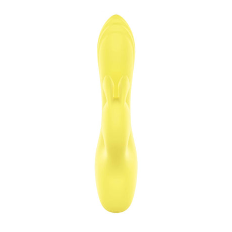 Sorbet Lemon Rabbit Vibrator Yellow for targeted dual stimulation and pleasure.