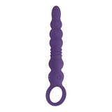 Nasstoys Buttfuc Vibrating Thrusting Anal Wand in purple, designed for deep stimulation and powerful vibration.