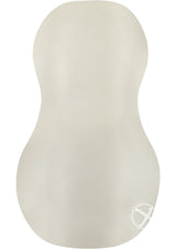 Mood Exciter Ultraskyn Masturbator Frost dual-entry stroker with unique textured designs for enhanced sensations.