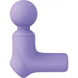 Wet Dreams Thumper Mini Gun Vibrator Lilac compact design with a ball-shaped head for targeted stimulation.
