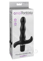 Anal Fantasy Collection 9 Function Prostate Vibrator Black packaging showcasing 9-function prostate vibe features.