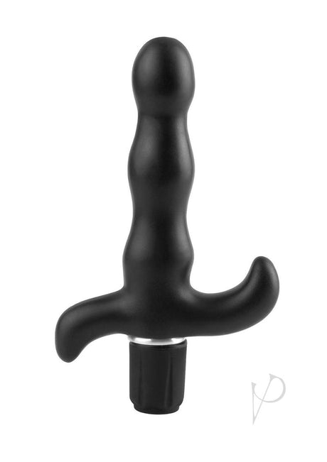 Anal Fantasy Collection 9 Function Prostate Vibrator Black for enhanced P-spot stimulation.