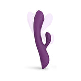 Love To Love Bunny & Clyde Purple Rain Rabbit Vibrator for dual stimulation and deep vibrations.