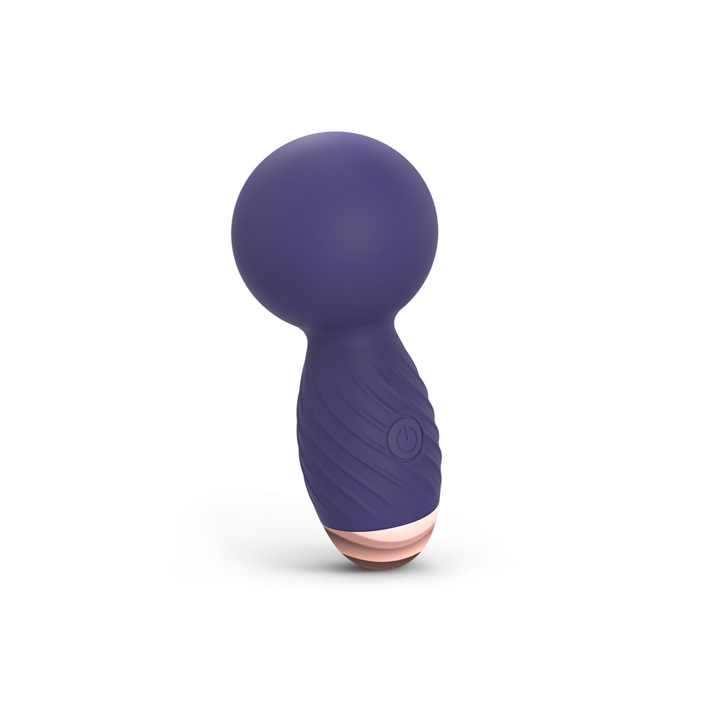 Love To Love Itsy Bitsy Midnight Indigo Vibrator in a sleek, modern design, perfect for discreet pleasure.