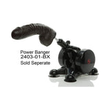 Vac-U-Lock - Realistic Hung Black Dildo