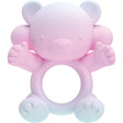Wet Dreams Bear Hug Vibrating Cock Ring Pink designed for couples, made from body-safe silicone with a bear shape.