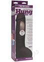 Vac-U-Lock Ultraskyn Hung Dildo Black packaging showcasing its lifelike design and dual-density features.