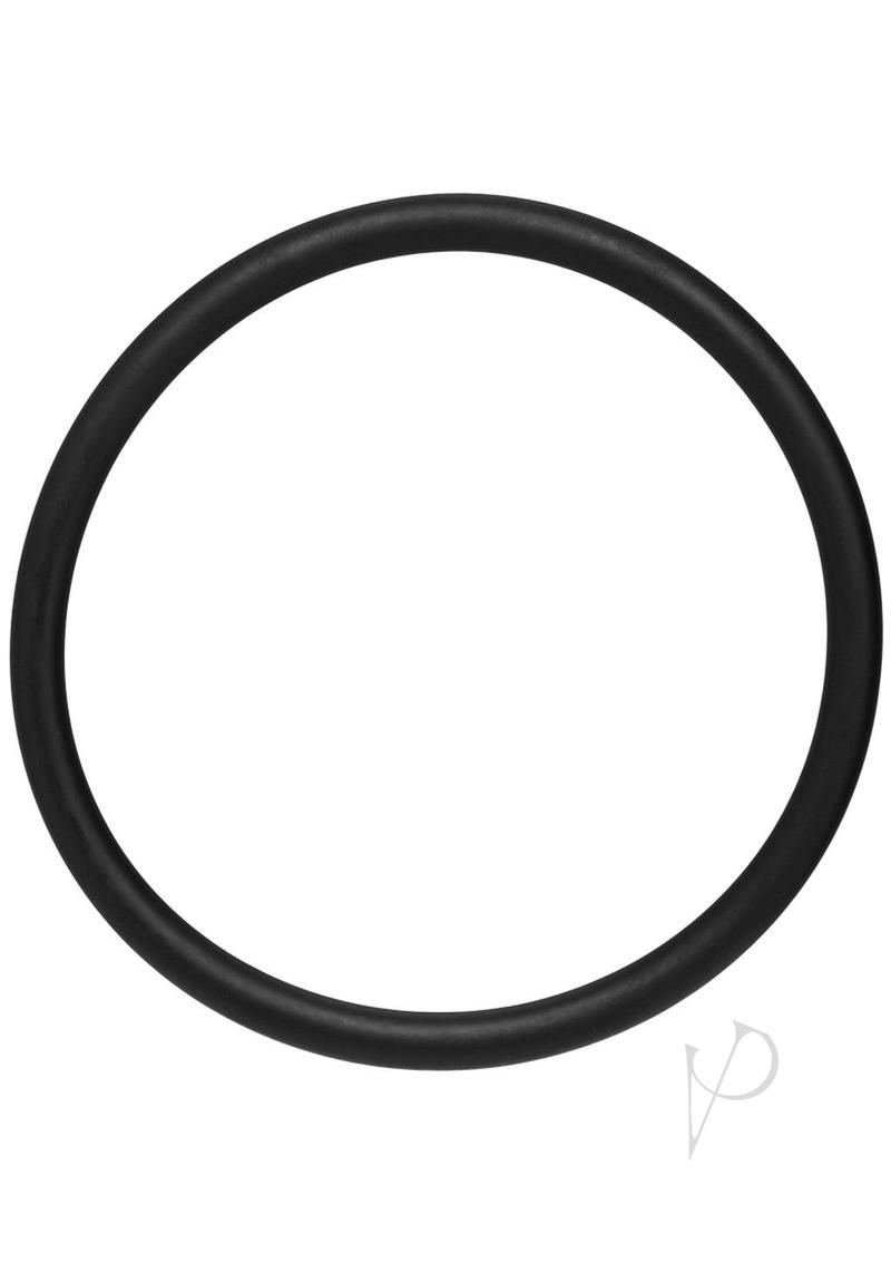Vac-U-Lock Ultraskyn Hung Dildo Black accessory ring for enhanced pleasure.