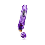 Naturally Yours Wild Ride Realistic 9 inches Vibrating Dildo Purple