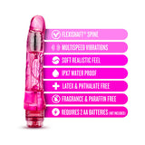 Naturally Yours Mambo Vibe Realistic 9 inches Vibrating Dildo Pink