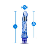 Naturally Yours Mambo Vibe Realistic 9 inches Vibrating Dildo Blue