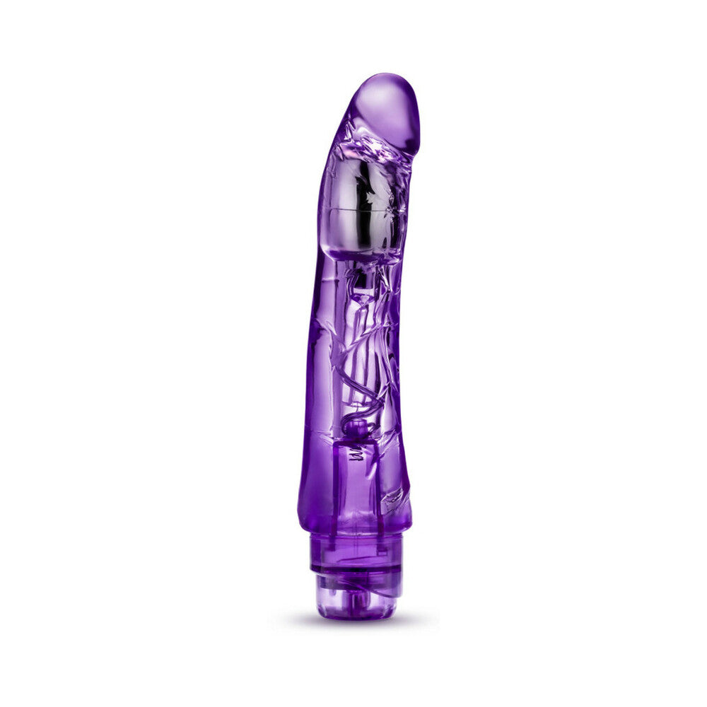 Naturally Yours Mambo Vibe Realistic 9 inches Vibrating Dildo Purple