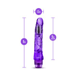 Naturally Yours Mambo Vibe Realistic 9 inches Vibrating Dildo Purple