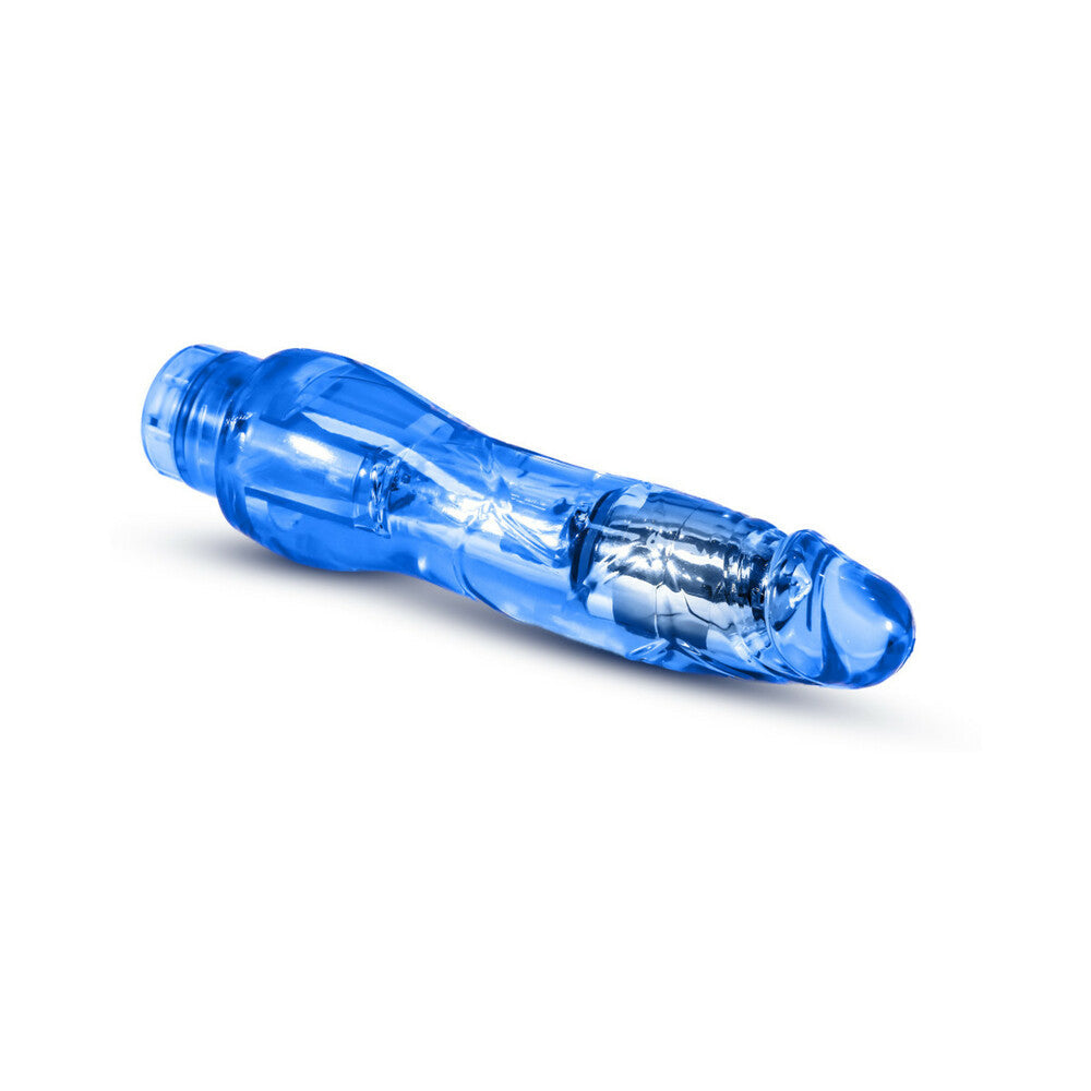 Naturally Yours Fantasy Vibe Realistic 8.5 inches Vibrating Dildo Blue