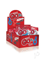 Screaming O Go Vibe Ring Disposable Cock Ring packaging showcasing colorful vibe rings.