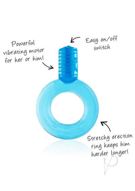 Screaming O Go Vibe Ring Disposable Cock Ring with powerful motor and stretchy design for better performance.