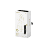 Satisfyer Haute Couture Pressure Wave Clitoral Vibrator packaging with luxurious design and features.