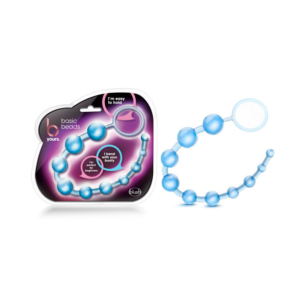 Blush B Yours Basic Beads 12.75 inches Blue