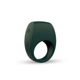 LELO Tor 2 Vibrating Couples Ring Green displayed against a white background, showcasing its sleek design.