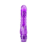 Naturally Yours Bump n' Grind Textured Slimline Vibrator Purple