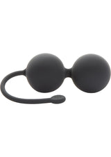 Fifty Shades of Grey Tighten and Tense Jiggle Balls Black for pelvic floor strengthening and gentle sensation.