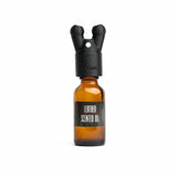 Xtrm Snffr 2.0 Leakproof Double Small Red with leather scented oil bottle and unique nose design.