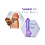 Au Naturel Home Wrecker 9.5 inches Dual Density Vibrating Dildo Beige