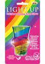 Light Up Rainbow Boobie Shot Glass Multicolor packaging with vibrant colors and LED features for fun celebrations.