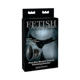 Fetish Fantasy Series Limited Edition Plus Size Remote Control Vibrating Panties Black