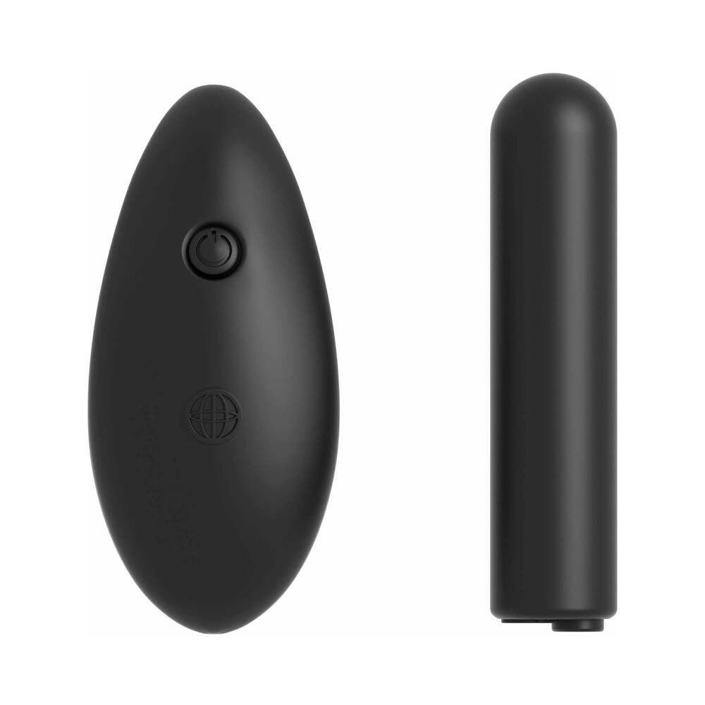 Fetish Fantasy Series Limited Edition Plus Size Remote Control Vibrating Panties Black