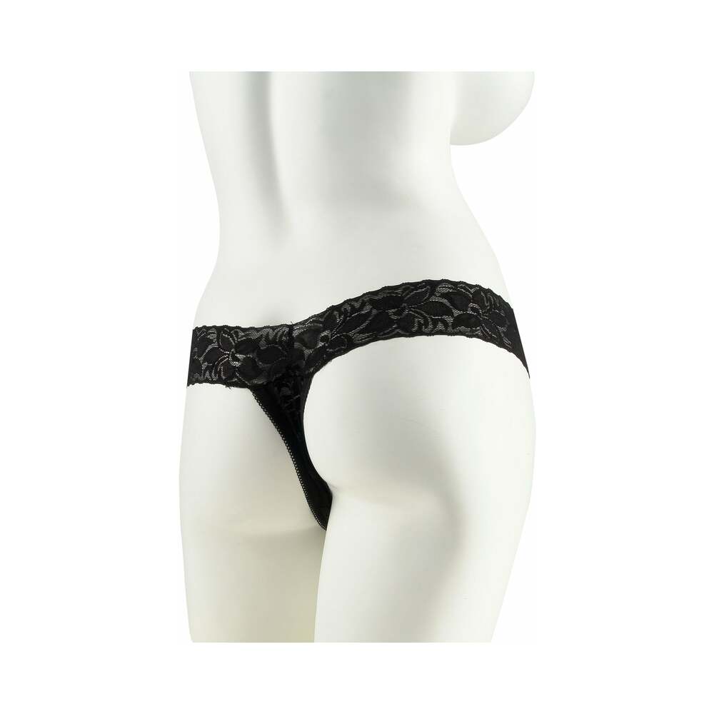 Fetish Fantasy Series Limited Edition Plus Size Remote Control Vibrating Panties Black