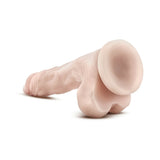 Dr. Skin Stud Muffin Realistic 8.5 inches Dildo with Balls Beige