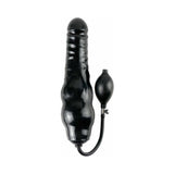 Fetish Fantasy Extreme Inflatable Ass Blaster 11 inches Inflating Dildo Black