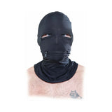 Fetish Fantasy Series Zipper Face Hood Black