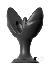 Anal Fantasy Collection Insta-Gaper Silicone Plug Expander for deep stretching sensation and fullness.