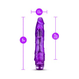 B Yours Vibe 1 Realistic 9 inches Vibrating Dildo Purple